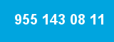 955 143 08 11 955 143 08 11